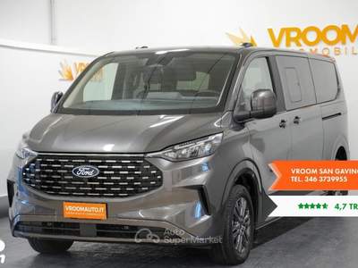 Ford Transit/Tourneo/Bus Tourneo Custom 320 2.0 EcoBlue 170CV aut. PL Titanium X Grigio usata San Gavino Monreale