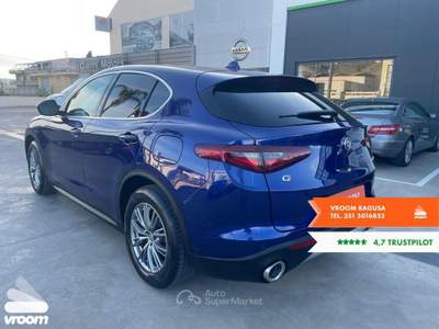 Alfa Romeo Stelvio Stelvio 2.2 Turbodiesel 190 CV AT8 Q4 Ti Blu/Azzurro usata Comiso