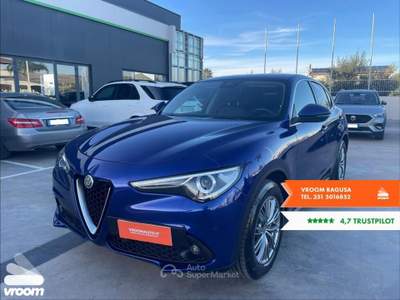 Alfa Romeo Stelvio Stelvio 2.2 Turbodiesel 190 CV AT8 Q4 Ti Blu/Azzurro usata Comiso