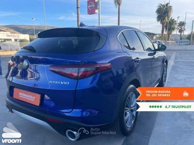 Alfa Romeo Stelvio Stelvio 2.2 Turbodiesel 190 CV AT8 Q4 Ti Blu/Azzurro usata Comiso