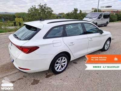 Seat Leon Leon Sportstourer 2.0 TDI 150 CV DSG Business Bianco usata Perugia
