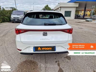 Seat Leon Leon Sportstourer 2.0 TDI 150 CV DSG Business Bianco usata Perugia