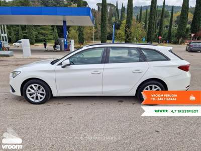 Seat Leon Leon Sportstourer 2.0 TDI 150 CV DSG Business Bianco usata Perugia