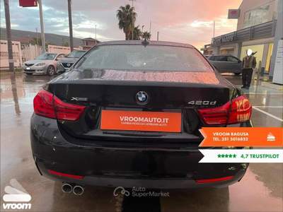 BMW Serie 4 420d 420d xDrive Coupï¿½ Msport Nero usata Comiso