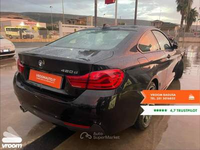 BMW Serie 4 420d 420d xDrive Coupï¿½ Msport Nero usata Comiso