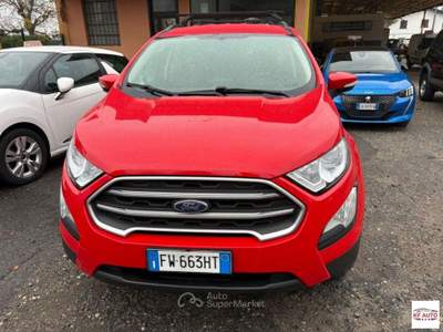 Ford EcoSport 1.0 EcoBoost 100 CV Business Rosso usata Borgo Ticino
