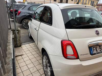 Fiat 500 FIAT 500 1.2 LOUNGE Bianco usata Asti