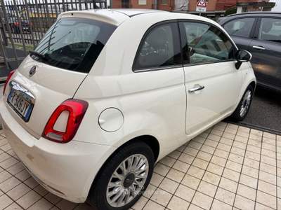 Fiat 500 FIAT 500 1.2 LOUNGE Bianco usata Asti