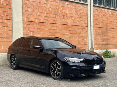BMW Serie 5 520i 520 520 Serie 5 Touring 520i MHEV 48V M Sport Nero usata Biella BMW Serie 5 520i 520 520 Serie 5 Touring 520i MHEV 48V M Sport Nero usata Biella