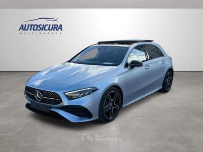 Mercedes-Benz Classe A d Automatic AMG Line Premium Night Edition + TETTO Argento usata Marsala