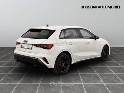 Audi A3 sportback 1.5 tfsi e 272cv s line edition s tronic Bianco usata Cremona