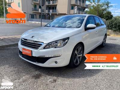 Peugeot 308 308 BlueHDi 120 S&S EAT6 SW Allure Bianco usata Rossano Stazione