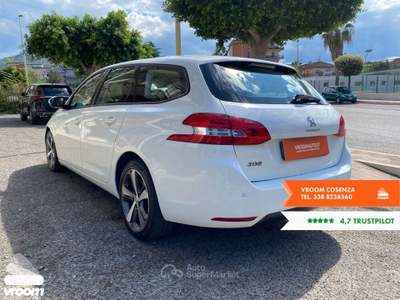Peugeot 308 308 BlueHDi 120 S&S EAT6 SW Allure Bianco usata Rossano Stazione