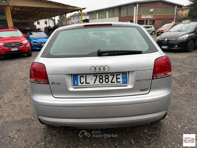 Audi A3 2.0 16V TDI Attraction Argento usata Borgo Ticino
