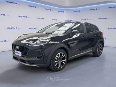 Ford Puma Puma 1.0 Ecoboost Hybrid 125 Cv S&amp;S Titanium Nero usata Cassola