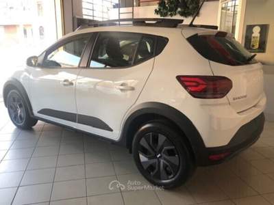 Dacia Sandero Stepway 1.0 TCe ECO-G Expression 100cv 6 marce Bianco usata BORGOSESIA