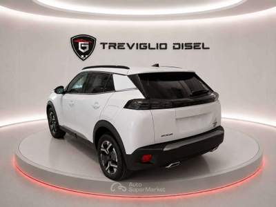 Peugeot 2008 1.2 hybrid dcs6 ALLURE KM ZERO PRONTA CONSEGNA Bianco usata Romano di Lombardia