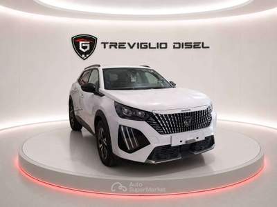 Peugeot 2008 1.2 hybrid dcs6 ALLURE KM ZERO PRONTA CONSEGNA Bianco usata Romano di Lombardia