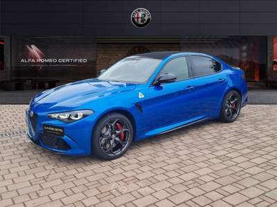 Alfa Romeo Giulia 2.9 V6 Bi-Turbo AT8 Quadrifoglio Blu/Azzurro usata Monza