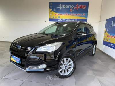 Ford Kuga 2.0 TDCI 150 CV S&S 4WD Titanium Nero usata ADRANO