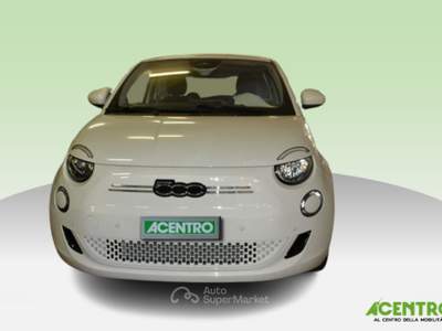 Fiat 500e Fiat  42kw icon (autonomia 320 km) Bianco usata CAGLIARI