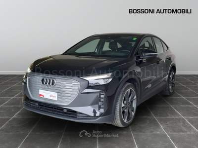 Audi Q4 sportback e-tron 45 evo quattro Nero usata Cremona