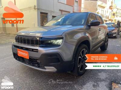 Jeep Avenger Avenger 1.2 Turbo 100 CV Longitude Grigio usata Rossano Stazione
