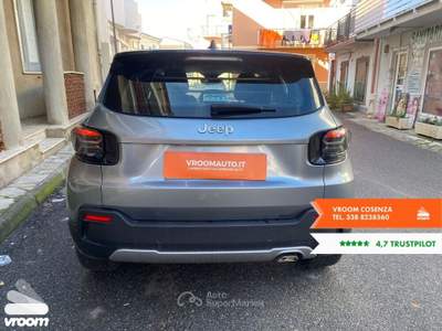Jeep Avenger Avenger 1.2 Turbo 100 CV Longitude Grigio usata Rossano Stazione