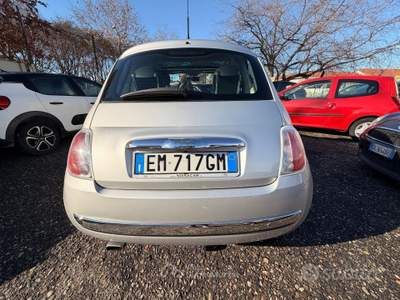 Fiat 500 FIAT 500 1.2 Lounge 2012 EURO5B Argento usata Torino