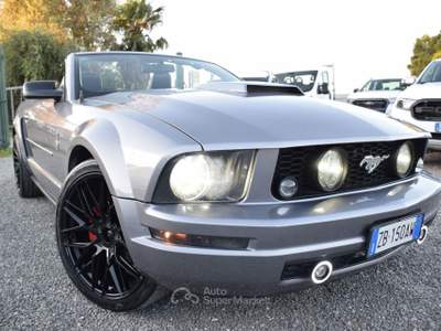 Ford Mustang FORD Mustang GT - CABRIO - 4.0 213CV GPL - AUTOM. - PELLE - CRUISE - BT - CAM Grigio usata Montalto di Castro