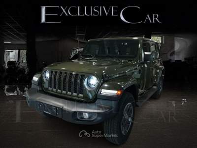 Jeep Wrangler Unlimited 2.0 Turbo Rubicon Verde usata Olbia