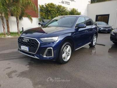 Audi Q5 40 TDI 204 CV quattro S tronic S line Blu/Azzurro usata Taranto