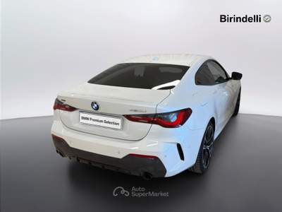 BMW Serie 4 420d Serie 4 cpé(g22/82) - 420d 48v xdrive coupé msport Bianco usata Vinci