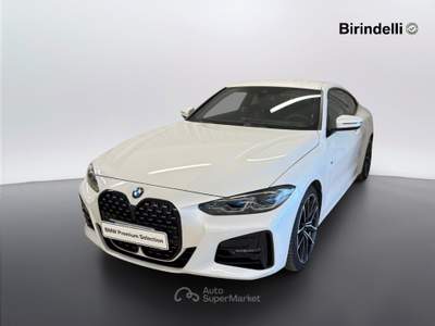 BMW Serie 4 420d Serie 4 cpé(g22/82) - 420d 48v xdrive coupé msport Bianco usata Vinci