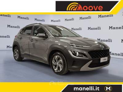 Hyundai Kona XLine 1.6 GDi HEV 141cv 2WD DCT rif.GJ187 Grigio usata GAVARDO