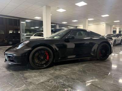 Porsche 911 911 Targa 4 GTS / CHRONO / ASSE POST. STERZANTE Nero usata Villa Carcina