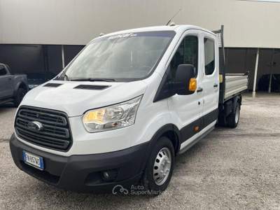 Ford Transit 350 2.0TDCi EcoBlue 130CV PL-RG DoppiaCab Bianco usata Massarosa