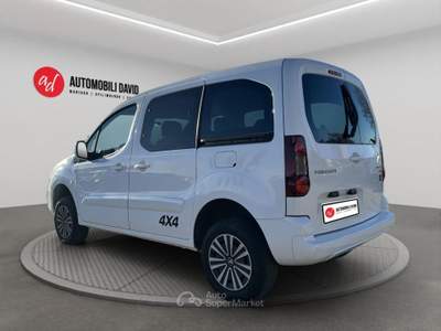 Peugeot Partner Tepee BlueHDi DANGEL 4x4 Active Traction Control Bianco usata Maniago