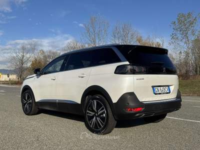 Peugeot 5008 1.5 bluehdi GT s&s 130cv eat8 7 Posti Camera 360 Bianco usata Settimo Torinese