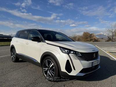 Peugeot 5008 1.5 bluehdi GT s&s 130cv eat8 7 Posti Camera 360 Bianco usata Settimo Torinese