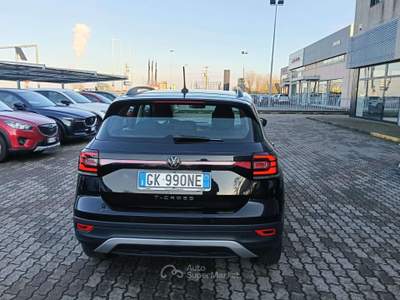 Volkswagen T-Cross T-Cross 1.0 tsi Style 95cv Nero usata Liscate