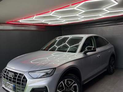 Audi Q5 SPB 40 TDI quattro S tronic line plus 2022 Grigio usata Teverola