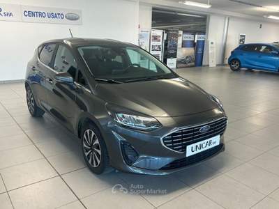 Ford Fiesta 1.000 BENZINA HYBRID 125 CV TITANIUM Grigio usata Alba
