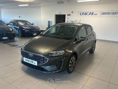 Ford Fiesta 1.000 BENZINA HYBRID 125 CV TITANIUM Grigio usata Alba