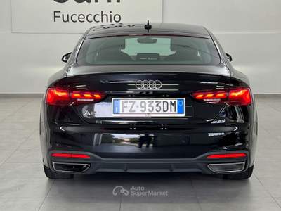 Audi A5 A5 Sportback 40 2.0 tdi Business 190cv s-tronic Nero usata Fucecchio