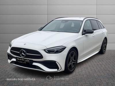 Mercedes-Benz Classe C  - c sw 220 d mhev amg line premium 197 Bianco usata Montecosaro