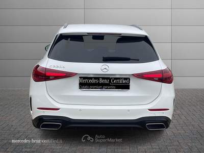 Mercedes-Benz Classe C  - c sw 220 d mhev amg line premium 197 Bianco usata Montecosaro