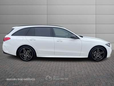 Mercedes-Benz Classe C  - c sw 220 d mhev amg line premium 197 Bianco usata Montecosaro