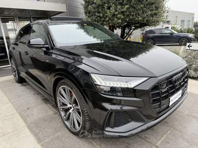 Audi Q8 50 TDI 286 CV quattro tiptronic Sport *UNIPRO, IVA, TAGLIANDI AUDI, FULL OPT, UFF.ITA, PROMO AZZURRA* Nero usata Suzzara