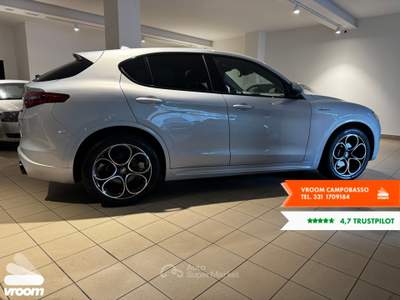 Alfa Romeo Stelvio Stelvio 2.2 Turbodiesel 210 CV AT8 Q4 Veloce Grigio usata Campobasso